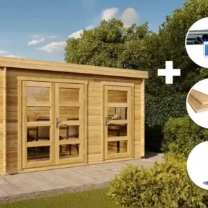 Alpholz ECO-set – Paloma Grande Trädgårdshus