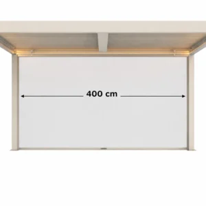 Alura Vindskydd 400 cm sand