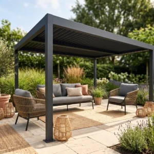 Camello Alura pergola 300x400 cm antracit